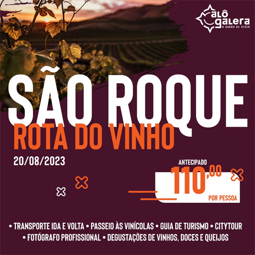 Excursão para São Roque I Rota do Vinho I Angulo Travel