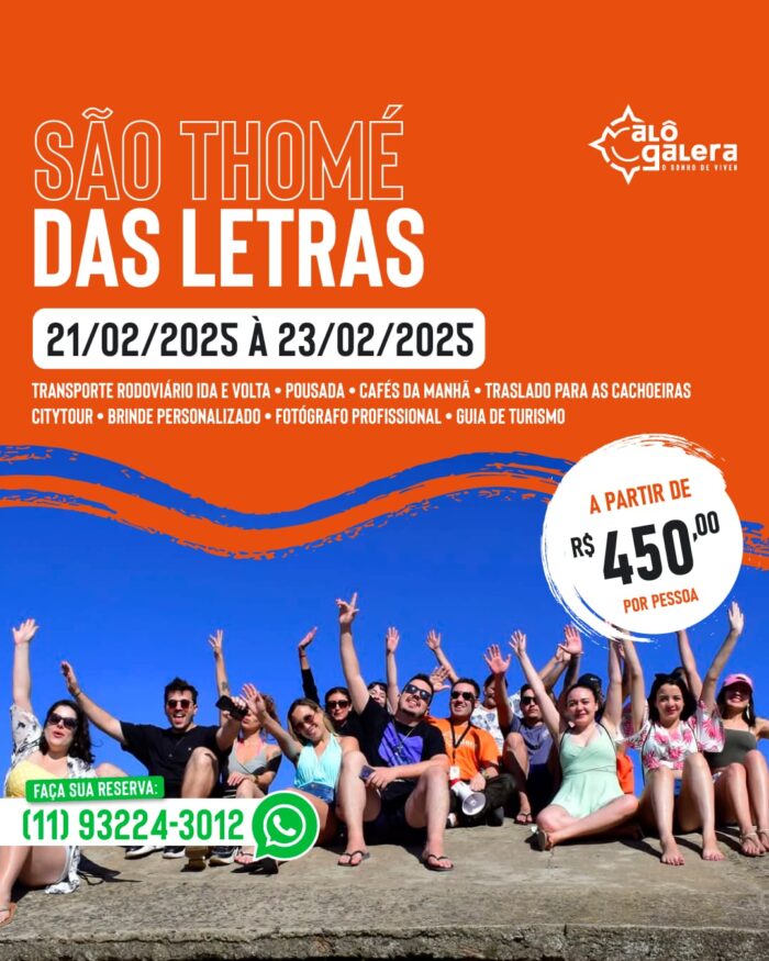 02.2025 - SÃO THOMÉ DAS LETRAS - Edição Festa à Fantasia Open Bar