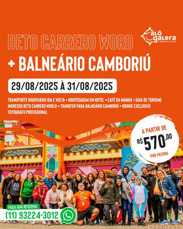 08.2025 - BETO CARRERO WORLD + BALNEÁRIO CAMBORIÚ