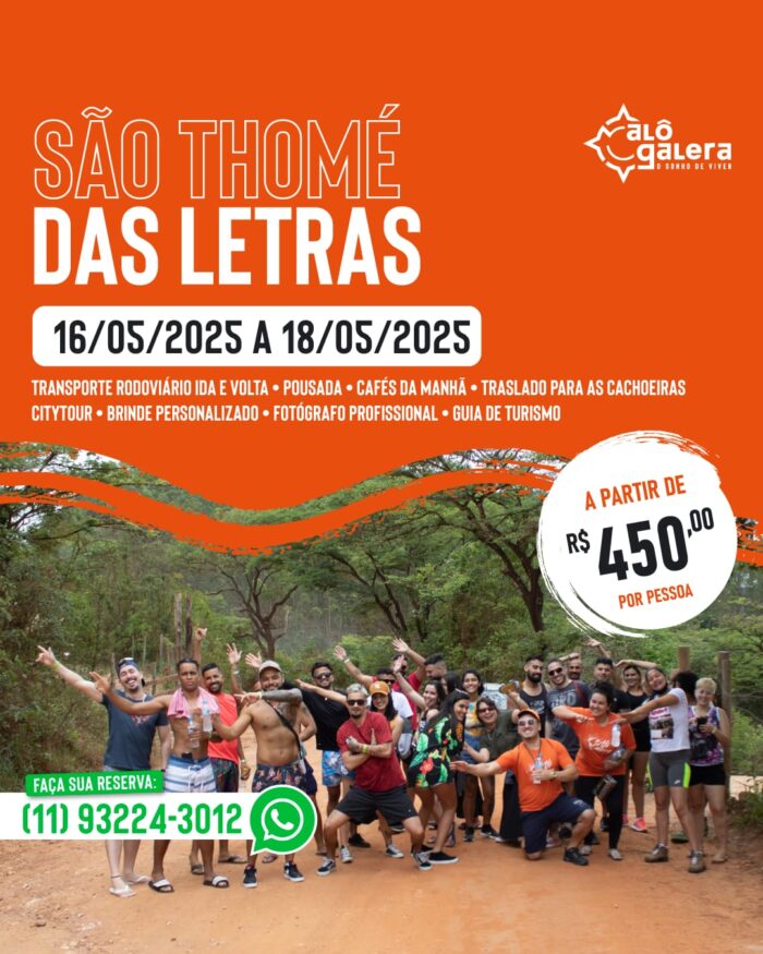 05.2025 - SÃO THOMÉ DAS LETRAS - Conhecendo a Montanha Mágica