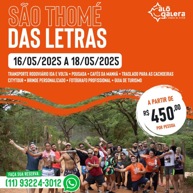 05.2025 - SÃO THOMÉ DAS LETRAS - Conhecendo a Montanha Mágica