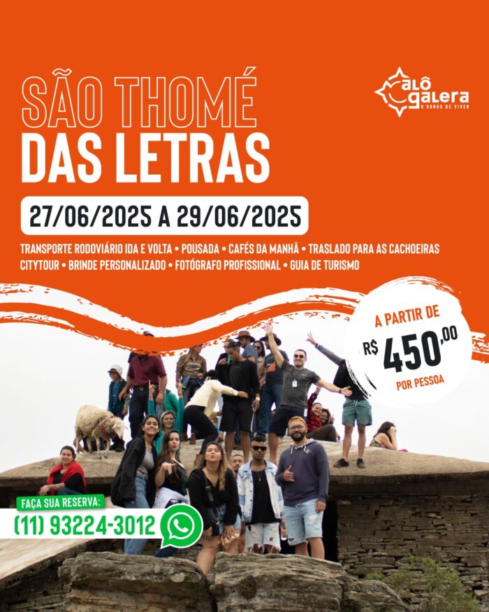 06.2025 - SÃO THOMÉ DAS LETRAS - Edição Festa Junina + Open Bar