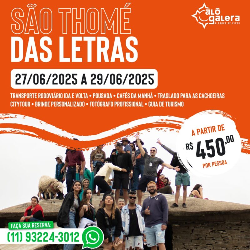 06.2025 - SÃO THOMÉ DAS LETRAS - Edição Festa Junina + Open Bar
