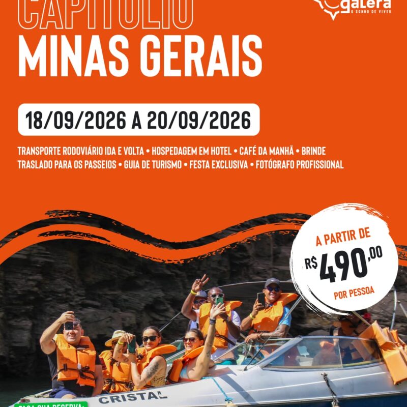 09.2026 - CAPITÓLIO - MG + FESTA OPEN BAR