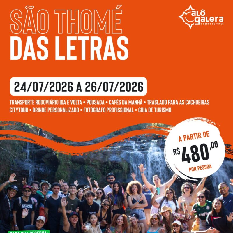 07.2026 - SÃO THOMÉ DAS LETRAS - Edição Mês de Férias