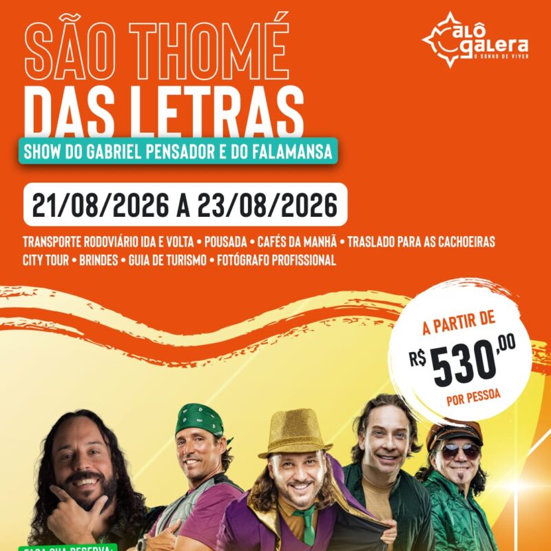 08.2026 - SÃO THOMÉ DAS LETRAS - Edição Festa de Agosto + Shows